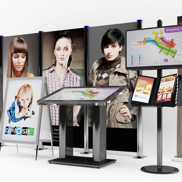 指示牌 广告牌3D模型